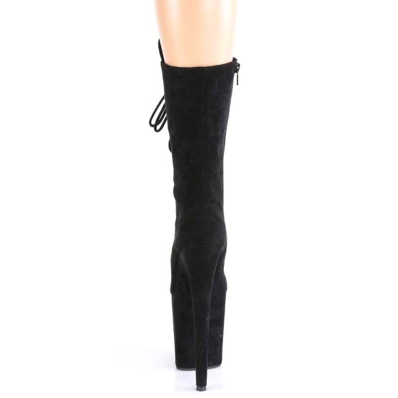 Pleaser Flamingo-1050FS Stiefel Damen Schwarz | ARZXFQDEK