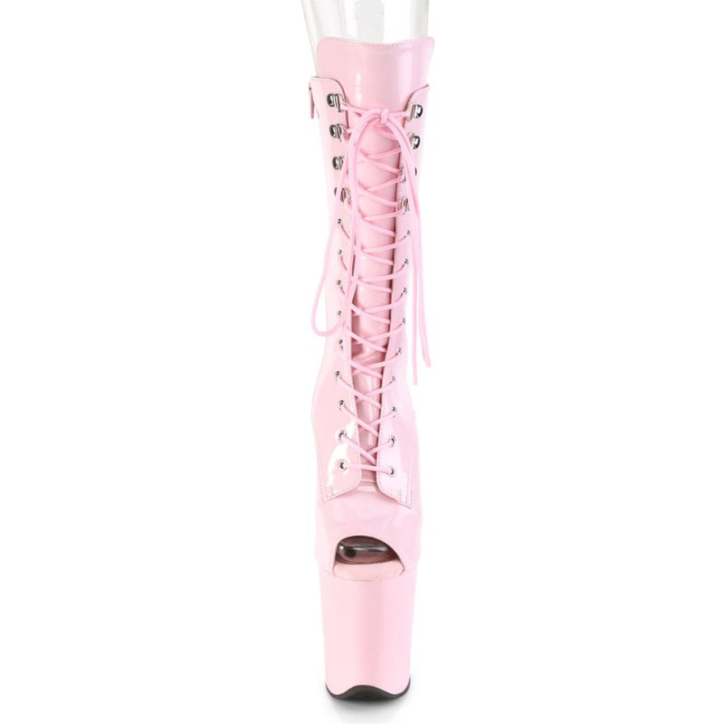 Pleaser Flamingo-1051 Stiefel Damen Rosa | FKUJJUMED