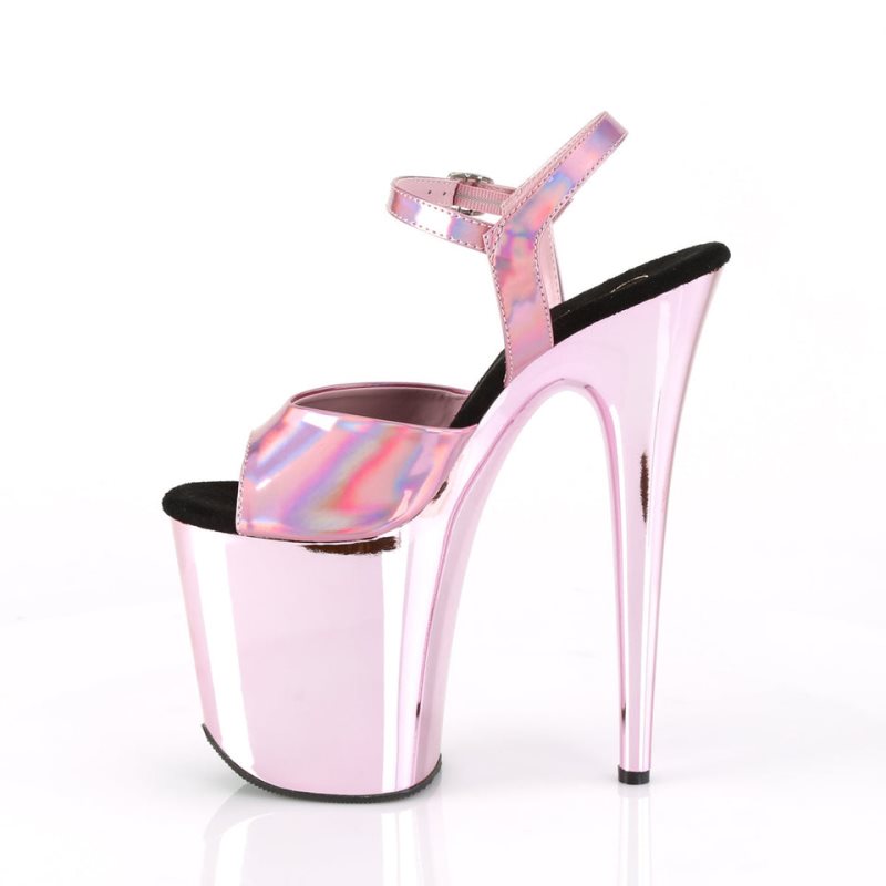 Pleaser Flamingo-809HG Plateau High Heels Damen Rosa | FCWYSFAVC