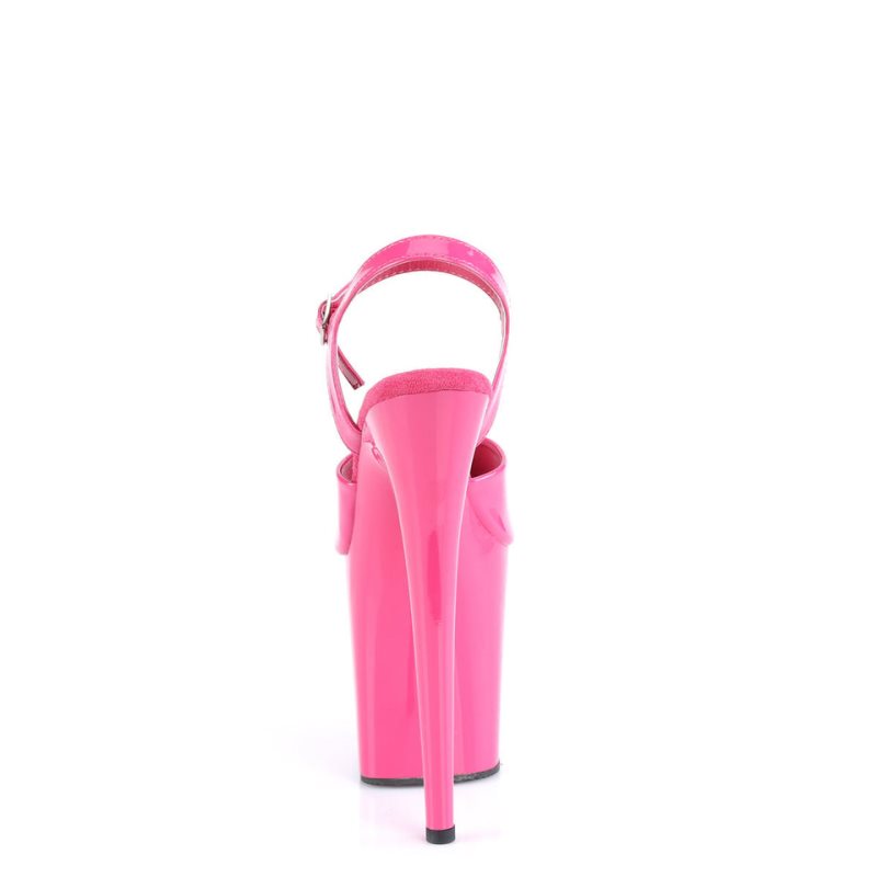 Pleaser Flamingo-809 Plateau High Heels Damen Rosa | FPICOXMHY