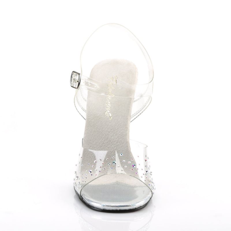 Pleaser Gala-08SD Highheels Damen Clear | GJLMIALRN