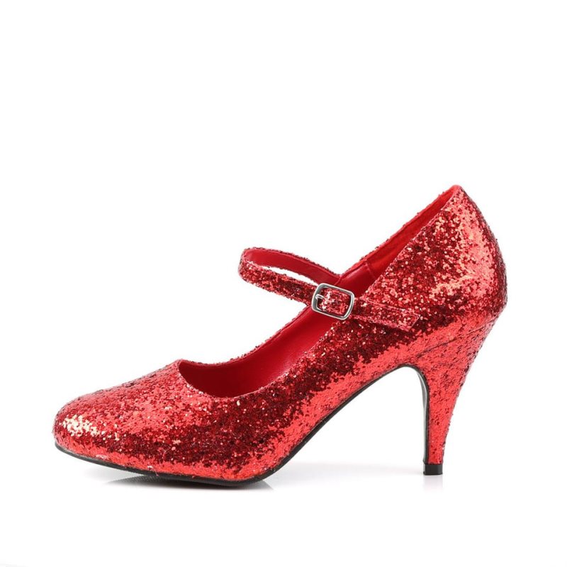 Pleaser Glinda-50G Pumps Damen Rot | AQMFTKHGA