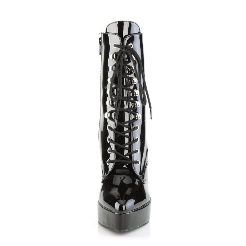 Pleaser Indulge-1020 Stiefel Damen Schwarz | XIJHBJZPE