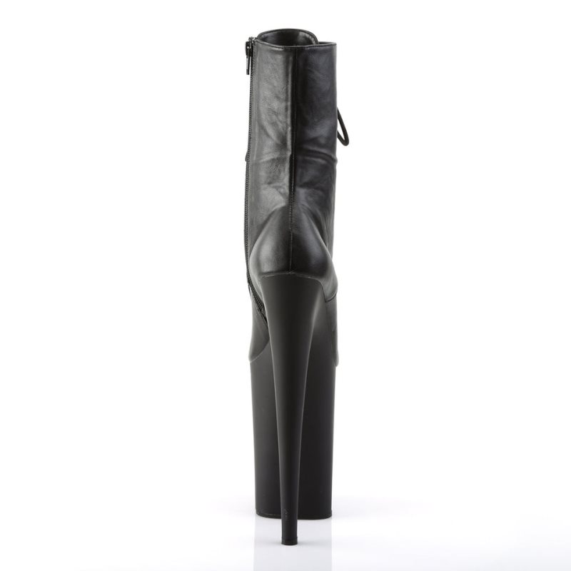 Pleaser Infinity-1020 Vegan Leather Stiefel Damen Schwarz | ILVQZNAYR