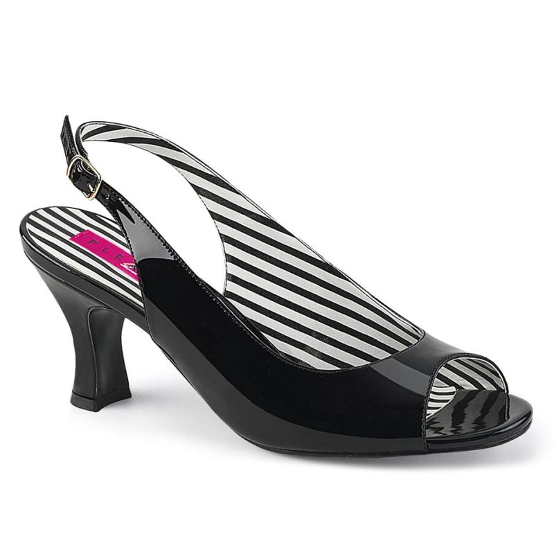 Pleaser Jenna-02 Pumps Damen Schwarz | YNLTTDVZH