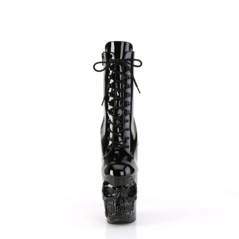 Pleaser Rapture-1020 Stiefel Damen Schwarz | XRLPJQFVU