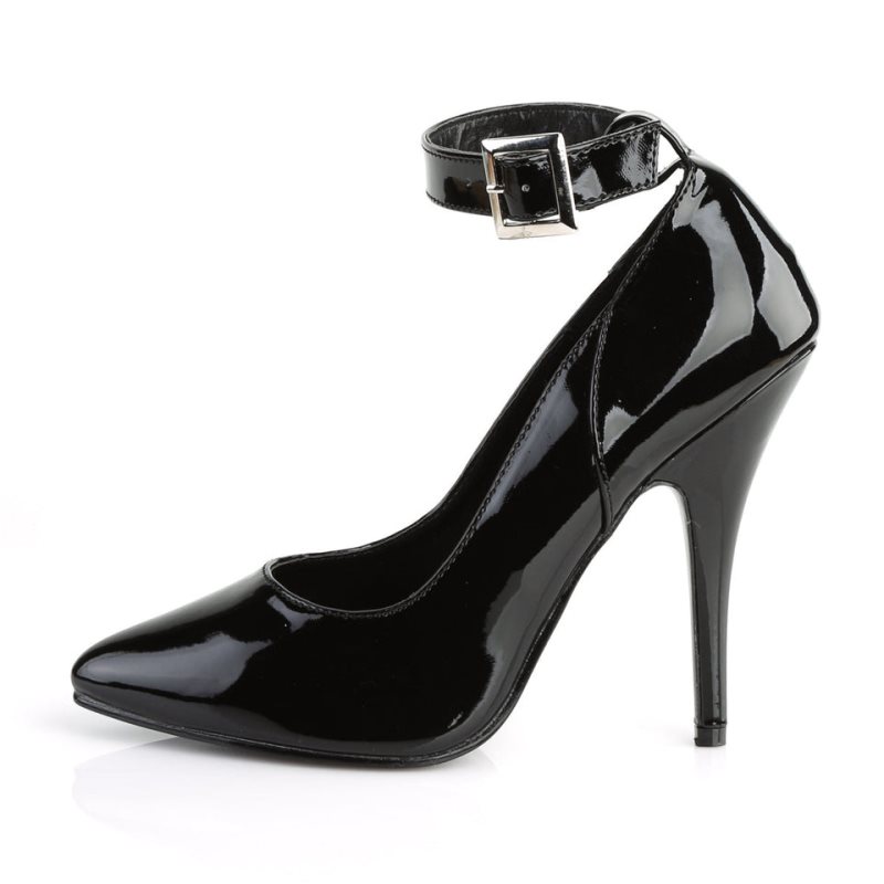 Pleaser Seduce-431 Pumps Damen Schwarz | RXVNMXVKL