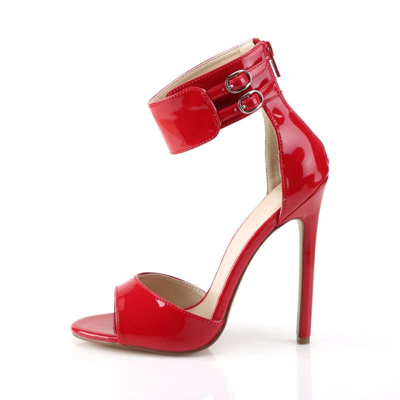 Pleaser Sexy-19 Highheels Damen Rot | UREQDAJMF