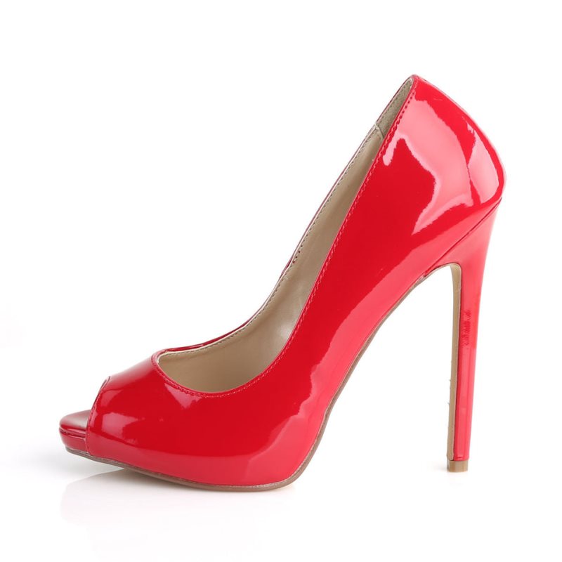 Pleaser Sexy-42 Pumps Damen Rot | KOAWGCFVM