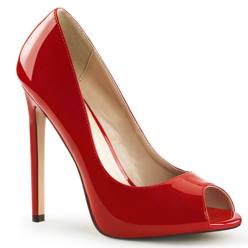 Pleaser Sexy-42 Pumps Damen Rot | KOAWGCFVM