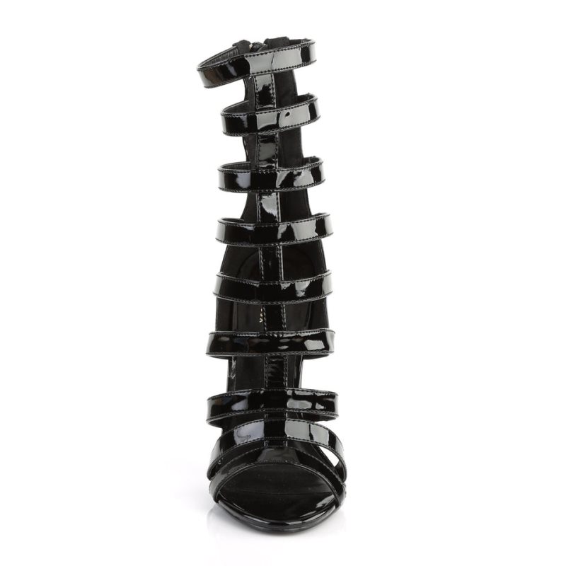 Pleaser Sexy-52 Highheels Damen Schwarz | VNGKPALOY