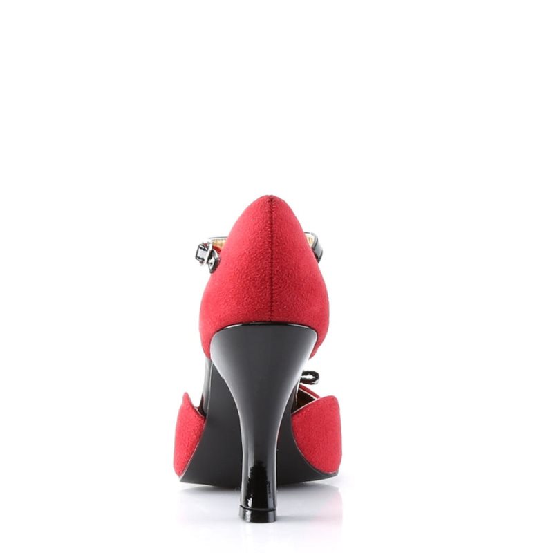 Pleaser Smitten-10 Pumps Damen Rot | KOEHQLZCT