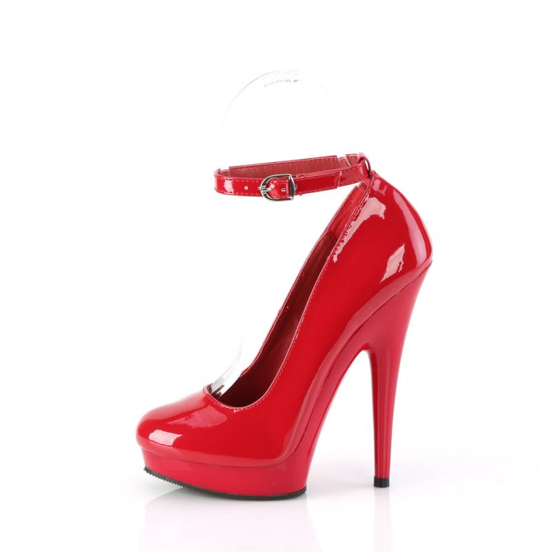 Pleaser Sultry-686 Pumps Damen Rot | ZDCWPOFRN