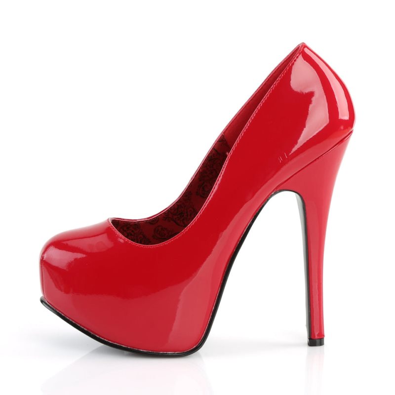 Pleaser Teeze-06 Pumps Damen Rot | XAWDEGNJC