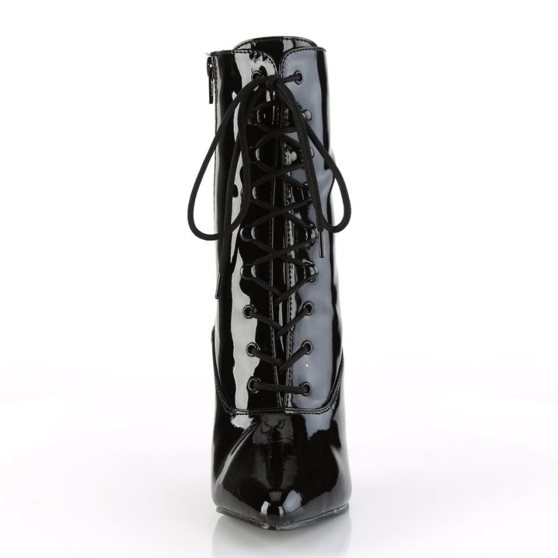 Pleaser Vanity-1020 Stiefel Damen Schwarz | HJXFZEXTN