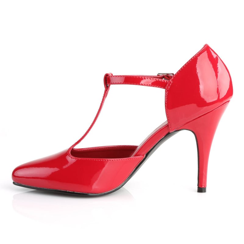 Pleaser Vanity-415 Pumps Damen Rot | LQHRGOBFQ