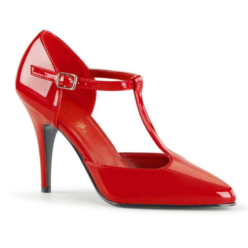 Pleaser Vanity-415 Pumps Damen Rot | LQHRGOBFQ