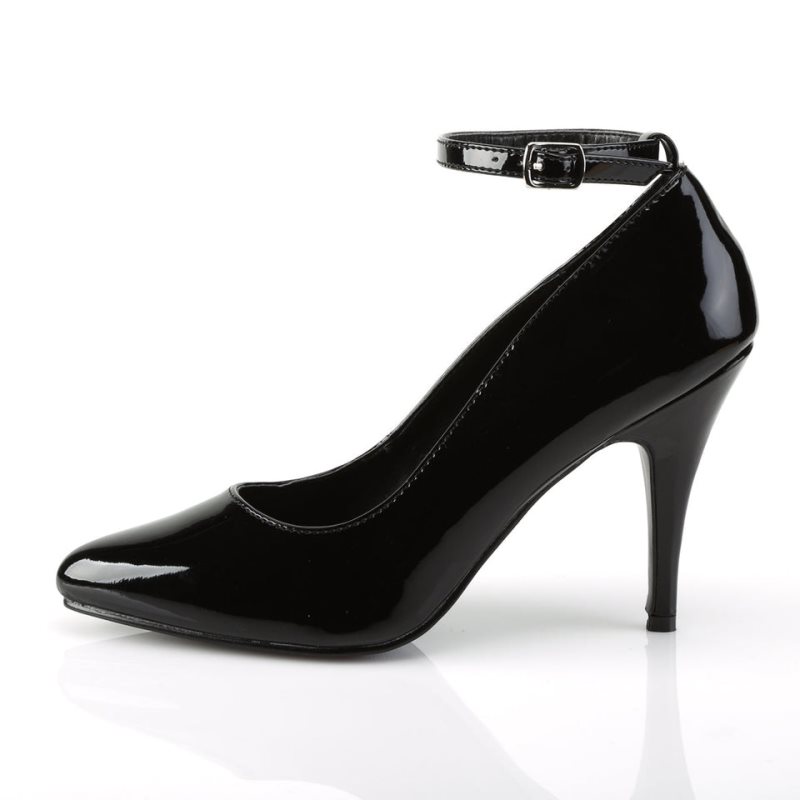 Pleaser Vanity-431 Pumps Damen Schwarz | WZOYQEHUN