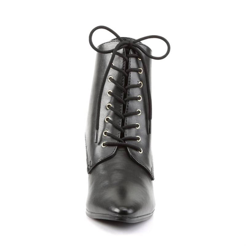 Pleaser Victorian-35 Stiefel Damen Schwarz | AYCTVZJNR